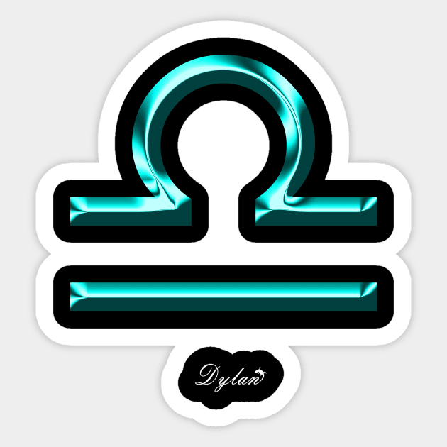 Libra Zodiac Sticker by DylanArtNPhoto